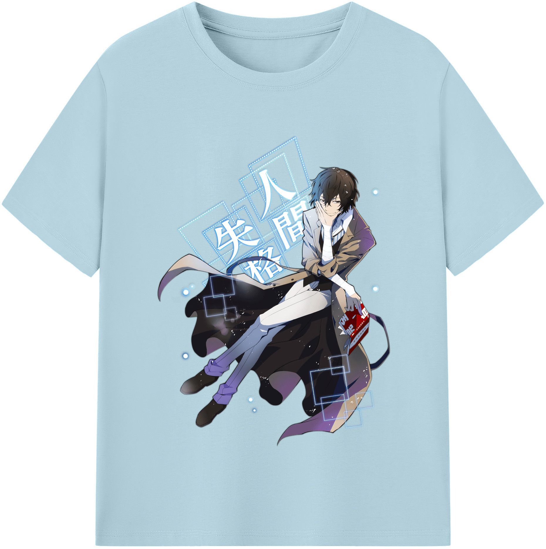 （画像用） 文豪ストレイドッグス Bungo Stray Dogs 綿100％半袖Tシャツ（フロントプリント）